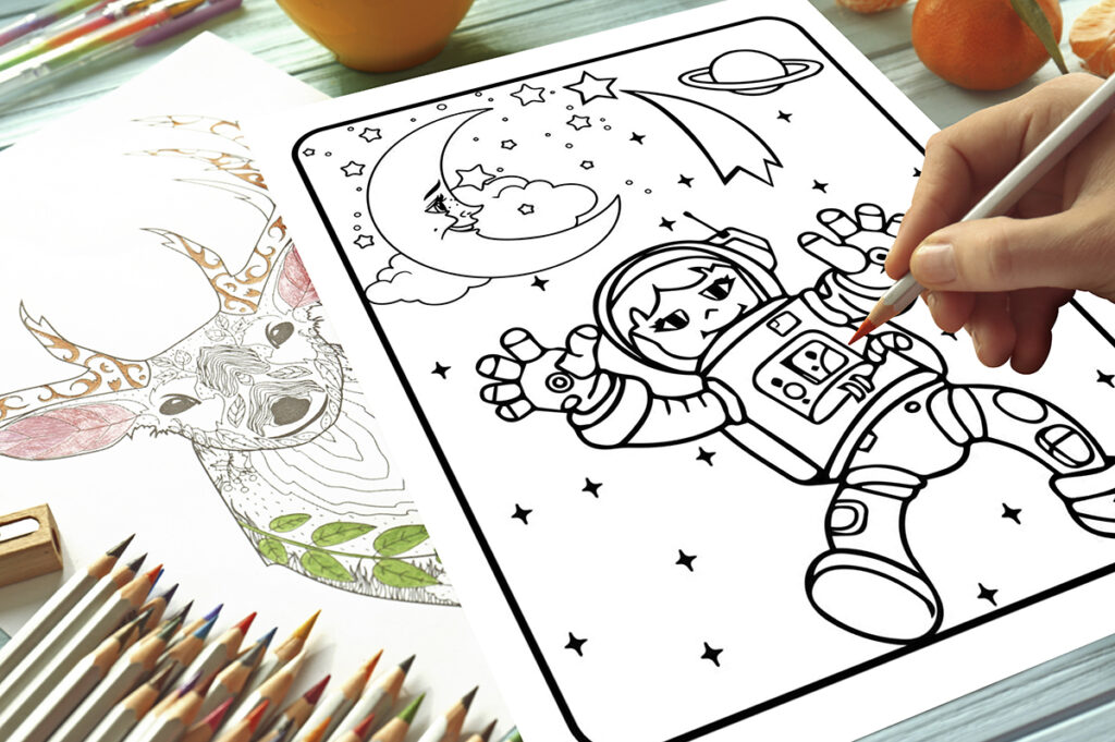 astronaut coloring pages 02