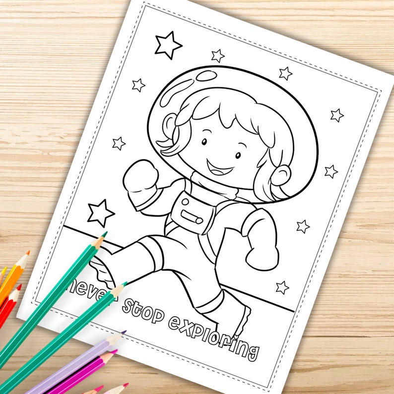 astronaut coloring pages 04