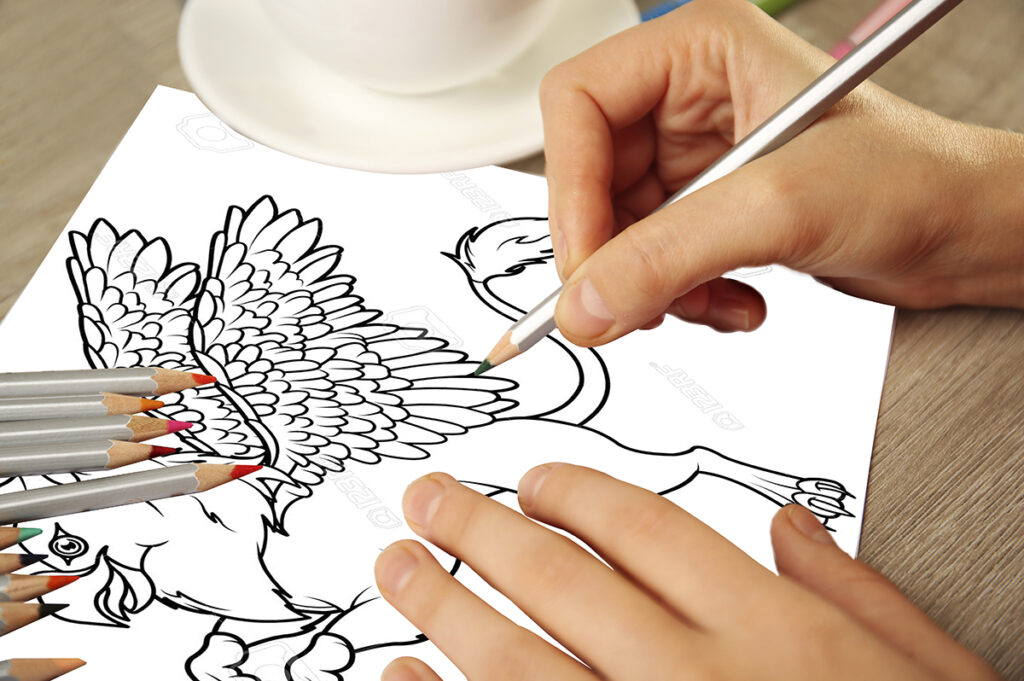 griffin coloring page 09