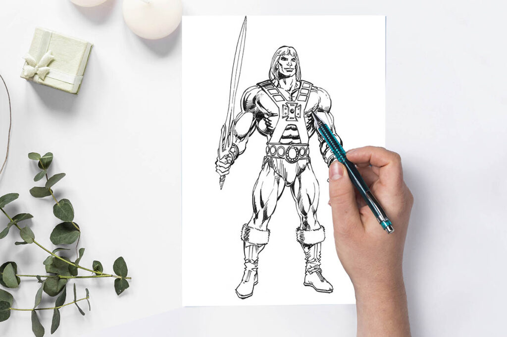 he-man coloring pages 01