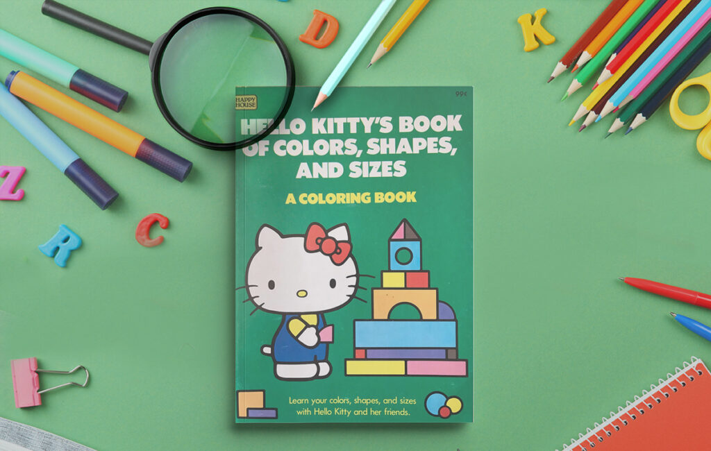 hello kitty coloring book 02