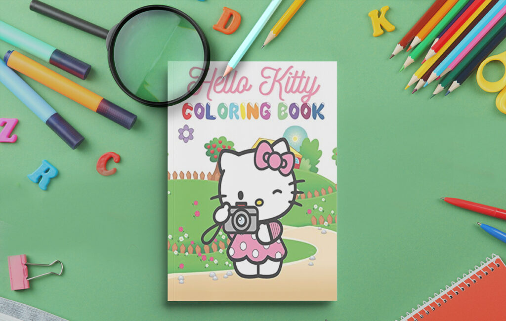 hello kitty coloring book 03