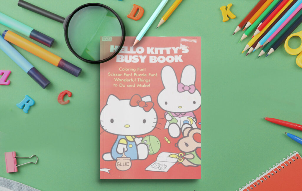 hello kitty coloring book 04