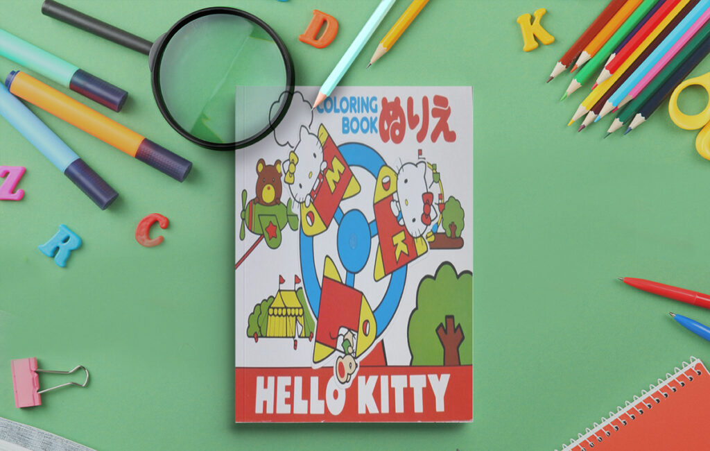 hello kitty coloring book 05