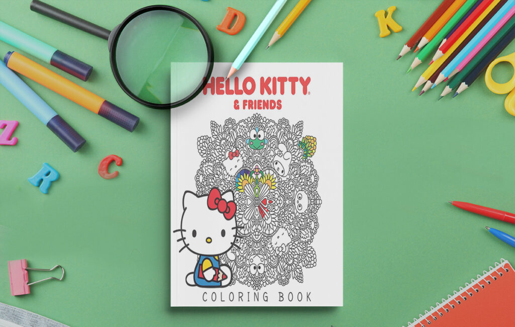 hello kitty coloring book 07