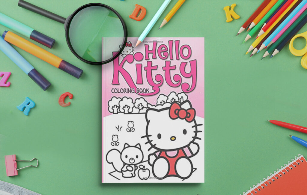 hello kitty coloring book 08
