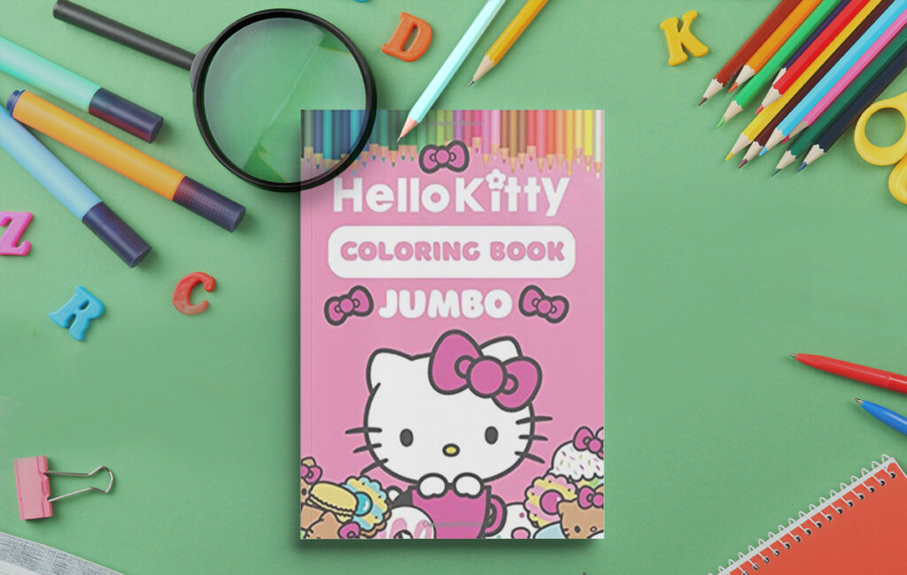 hello kitty coloring book 10