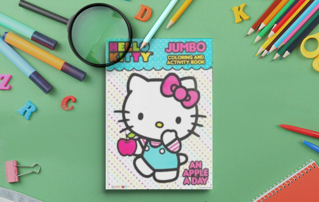 hello kitty coloring book 11