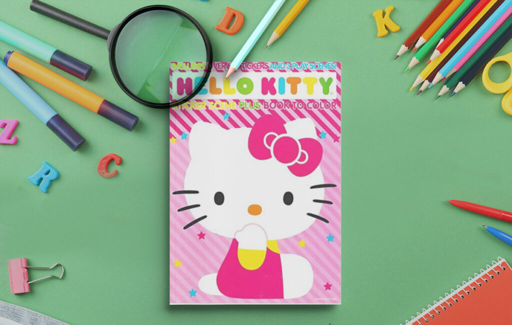 hello kitty coloring book 13