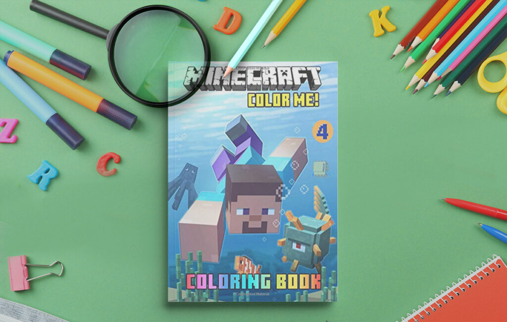 minecraft coloring book 05