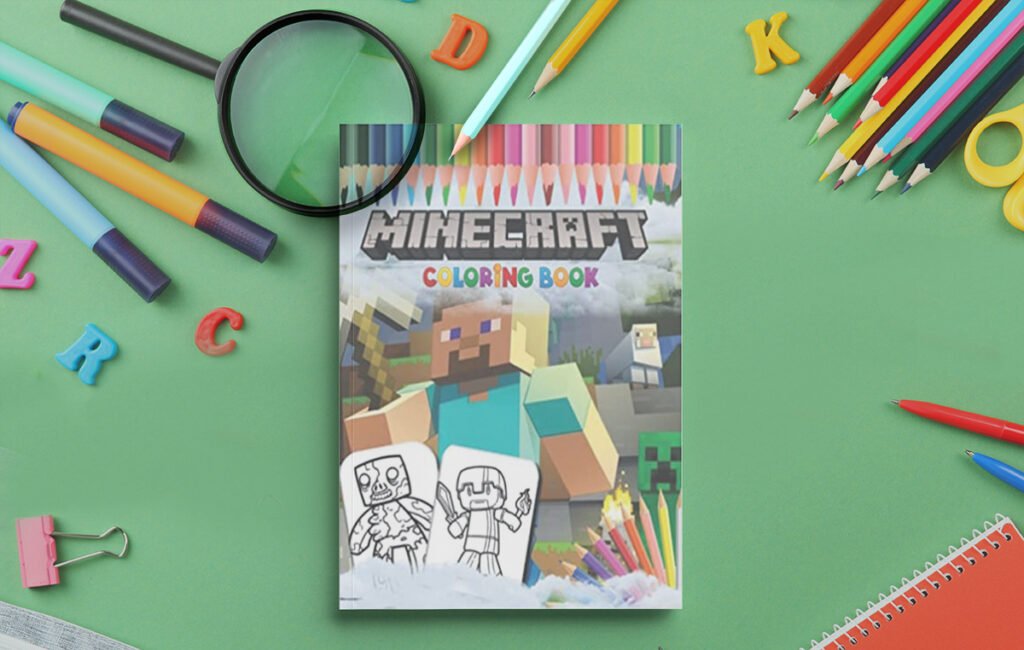 minecraft coloring book 06