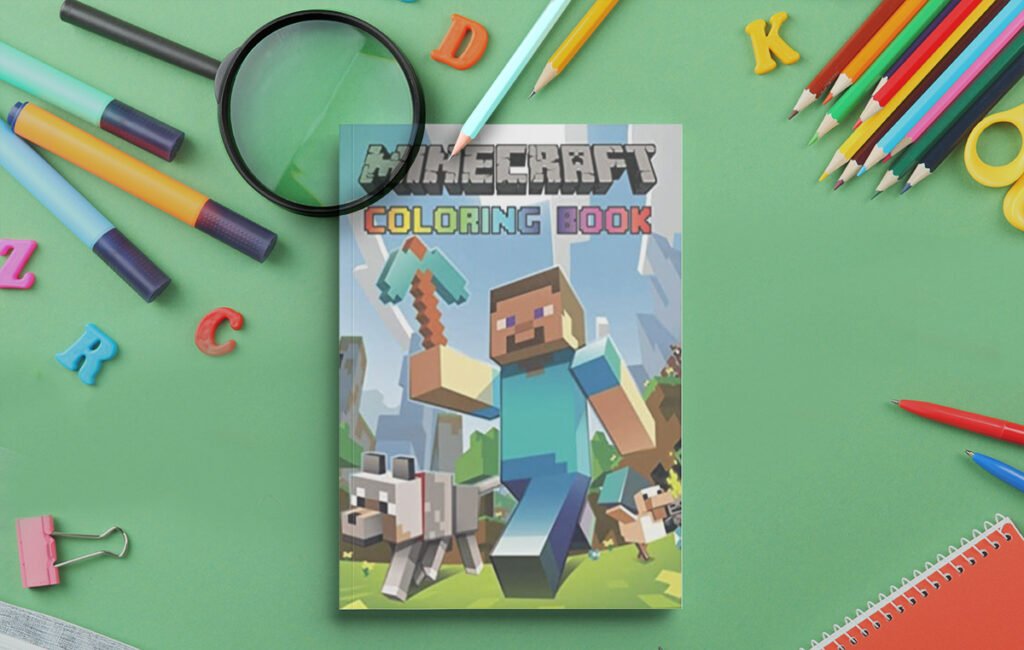 minecraft coloring book 07