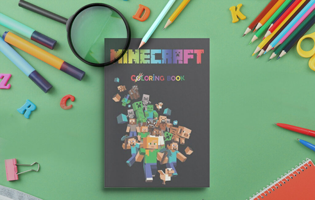 minecraft coloring book 08