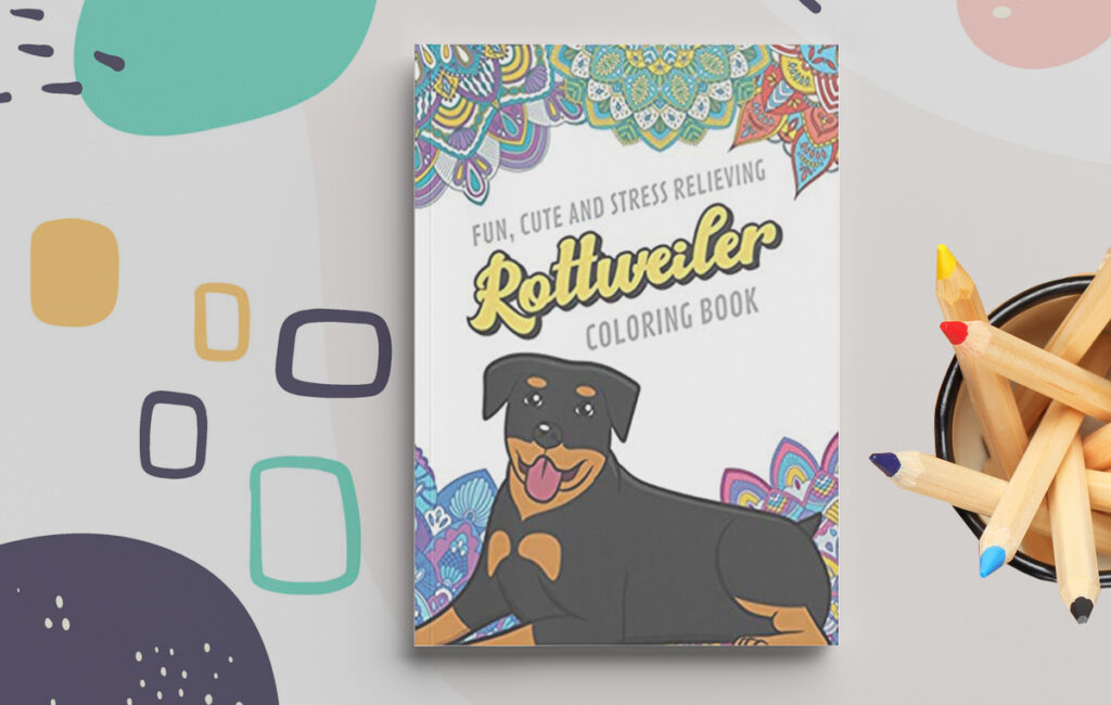 rottweiler coloring 03