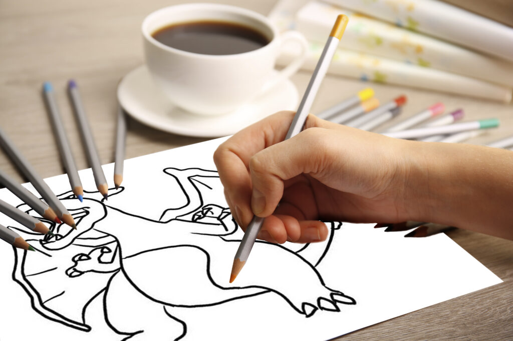 charizard coloring page 06