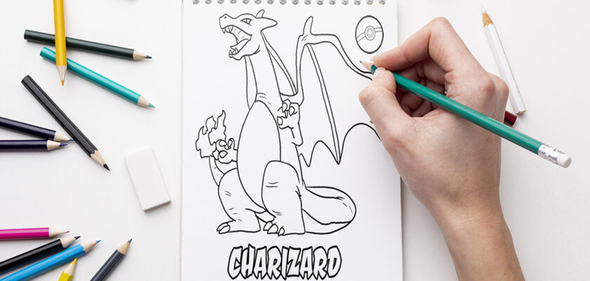 charizard coloring page 07