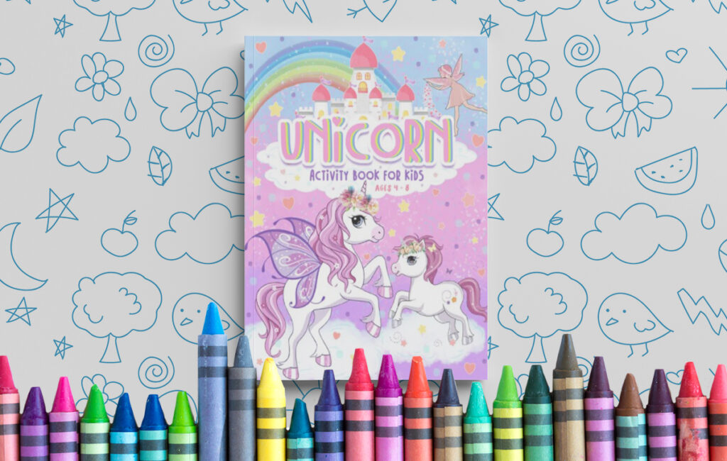  unicorn coloring book 04