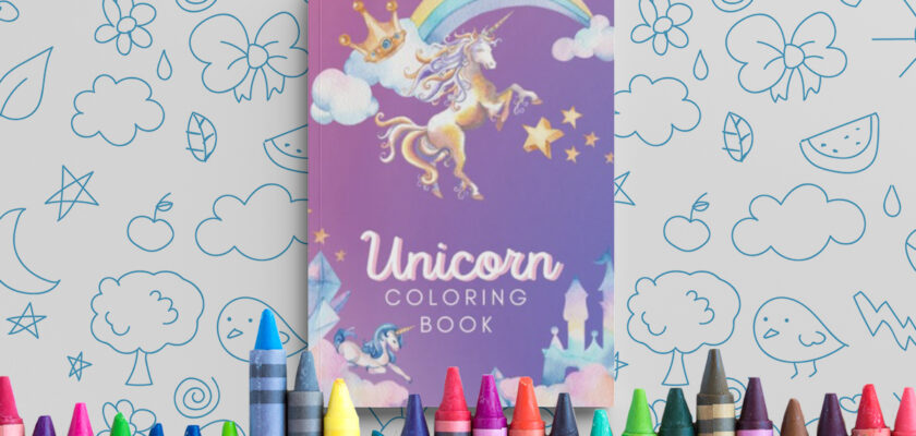 unicorn coloring book 06