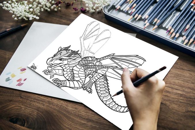 Wings Of Fire Coloring Pages The Coloring Kingdom