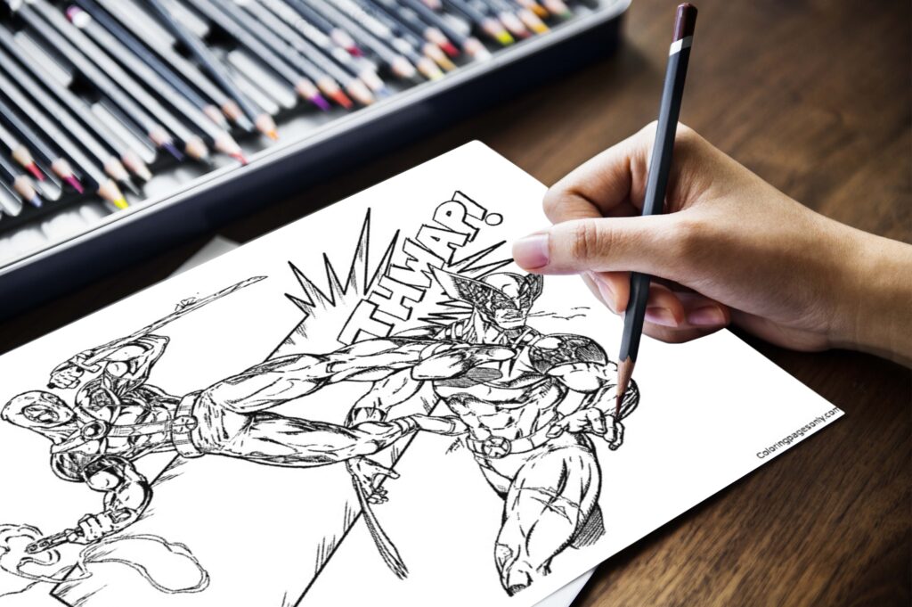 wolverine coloring pages 07