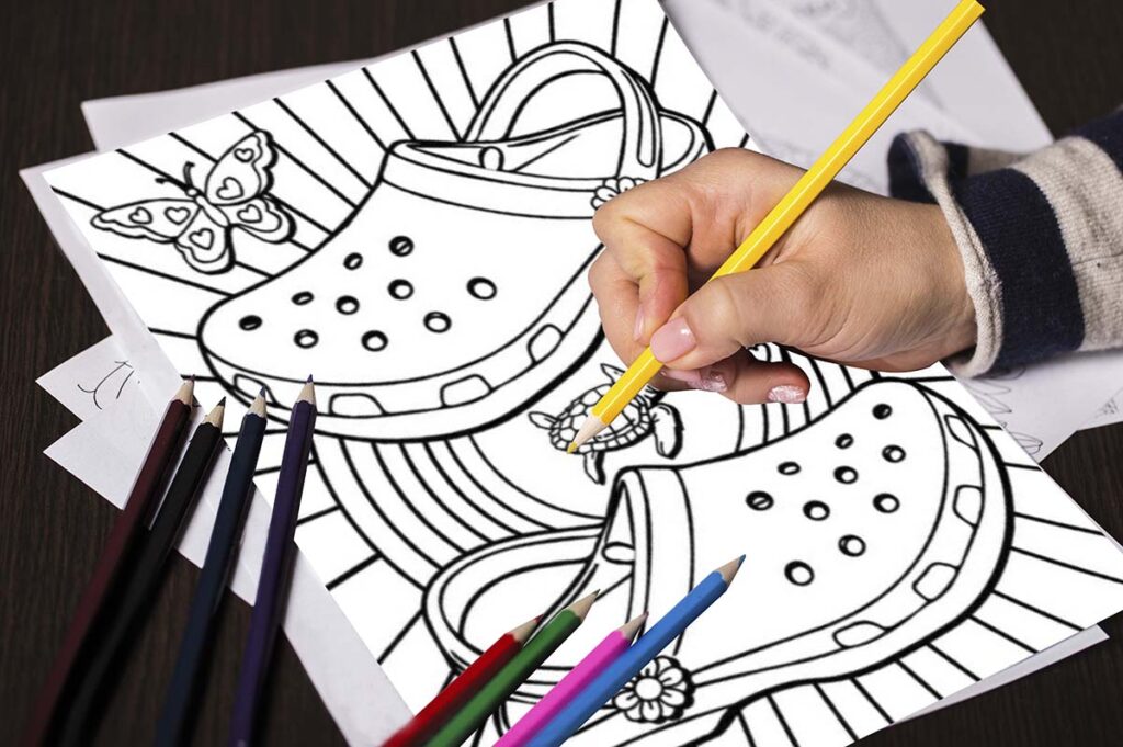 aesthetic coloring page 07