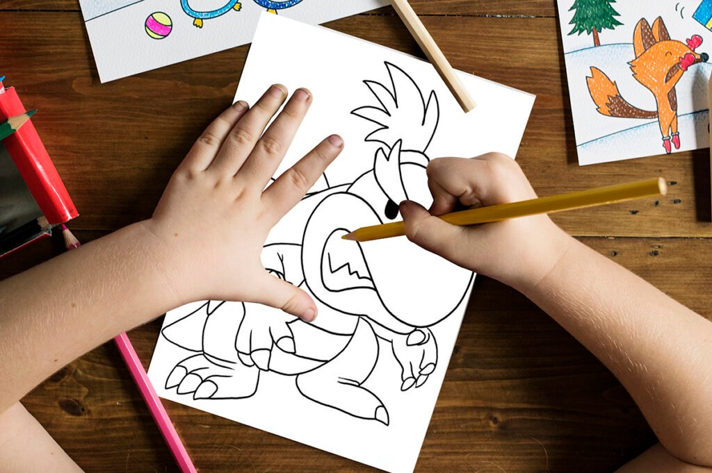 bowser coloring pages 04