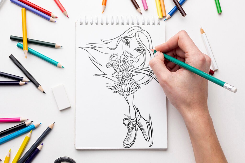 coloring pages bratz 10