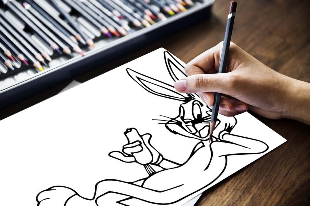 looney tunes coloring pages 03