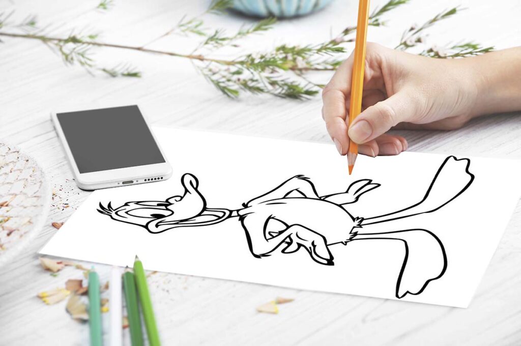 looney tunes coloring pages 04