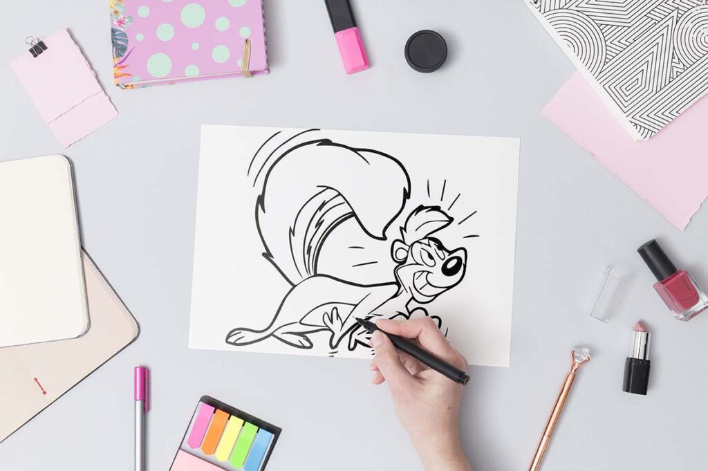 looney tunes coloring pages 05