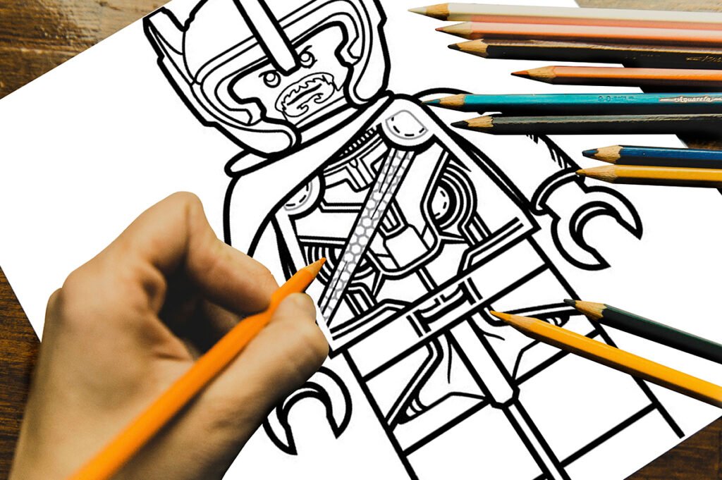 thor coloring pages 05