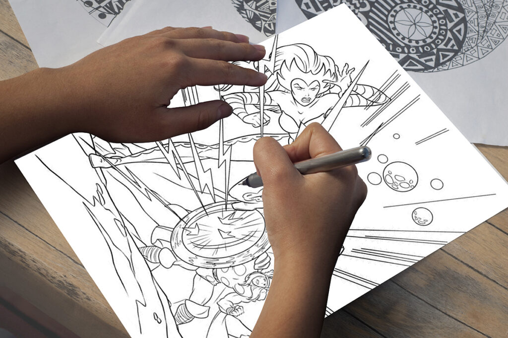 thor coloring pages 09