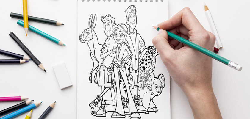 wild kratts coloring pages 01