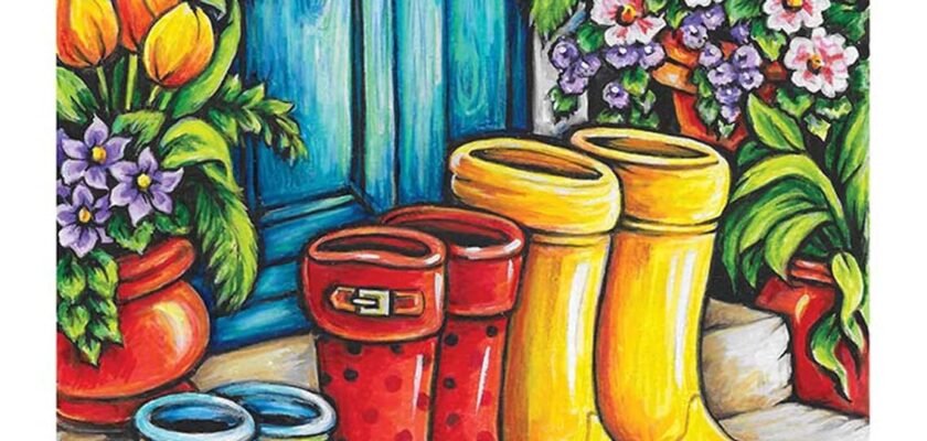 Unwinding in Color: A Journey Through Small-Town Charm with Creative Haven