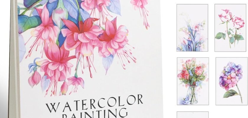 Blooming Creativity: A Journey Through the RGBMIX Watercolor Paper Experience