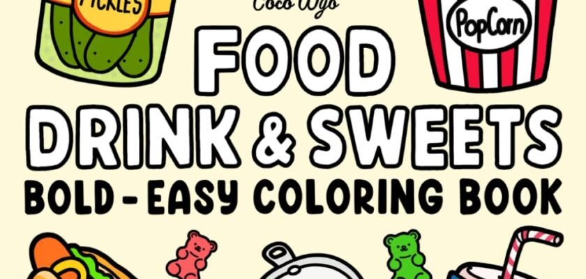 Color Your Plate: A Creative Journey Through Food, Drink, and Desserts in Bold Designs