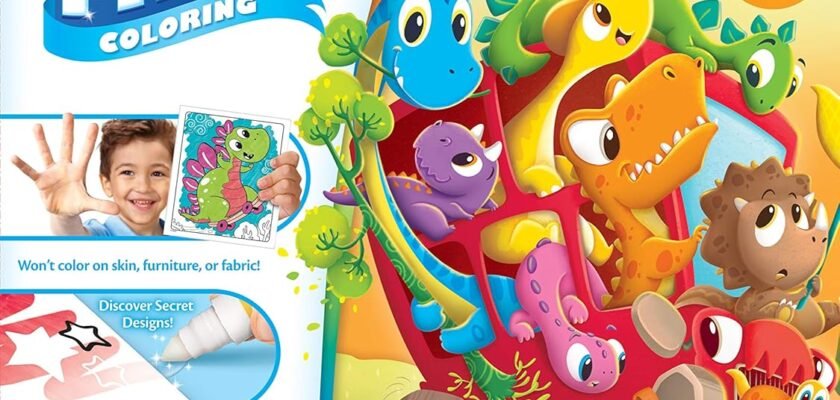 Dino Delight: A Mess-Free Adventure with Crayola Color Wonder Prehistoric Pals