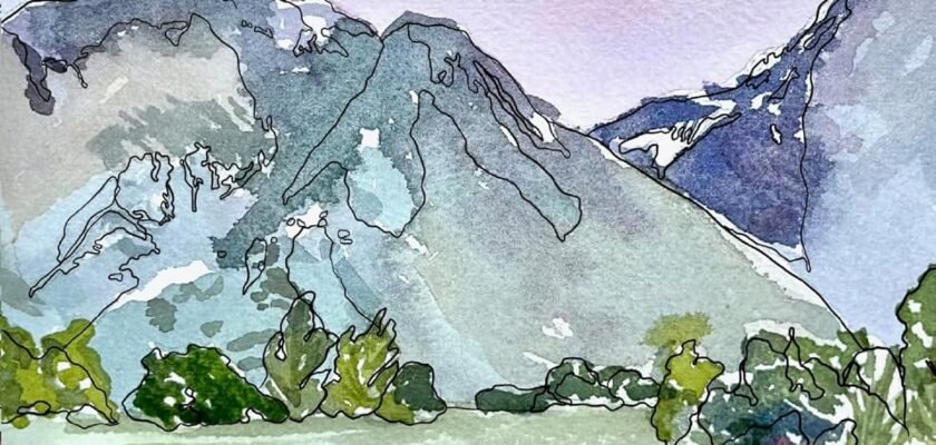 Unleashing Creativity: A Dive into the Tranquil Waters of Kreative Haven's Landscape Watercolor Book