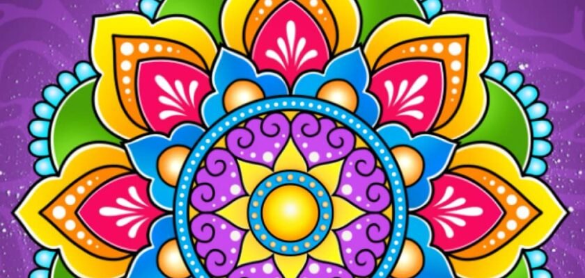 Unwind and Create: A Journey Through Simple Mandalas for All Ages