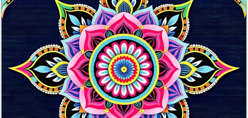 Unwind and Unleash Creativity: A Dive into the FUN LAVIE Mandala Coloring Book for Mindful Relaxation