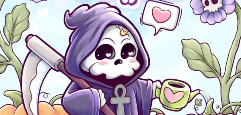 Whimsical Dark Delights: A Dive into the World of Creepy Cutie Coloring