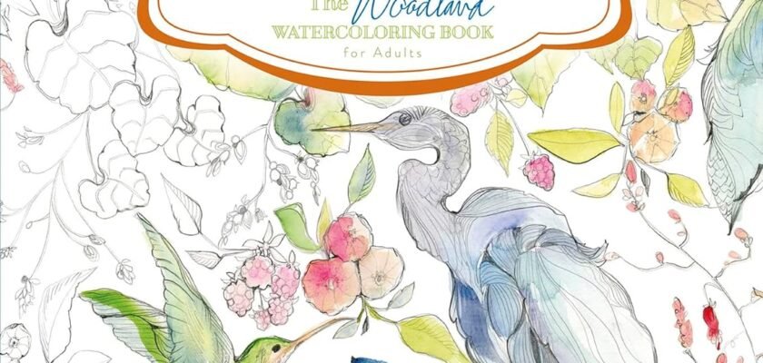 A Journey Through Nature: Exploring Creativity in "Painterly Days: The Woodland Watercoloring Book for Adults"
