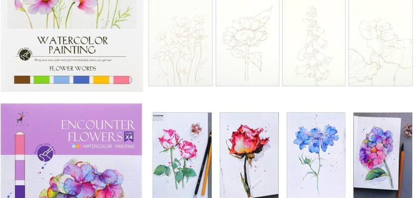 Blooming Creativity: A Deep Dive into the Elegance of Floral Watercolor Art