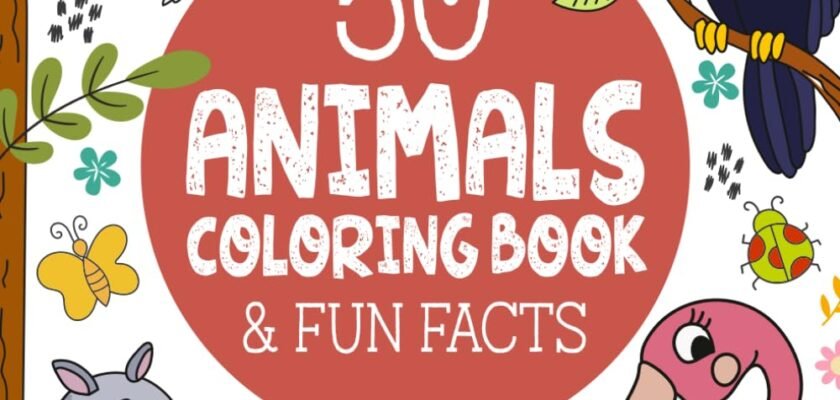 Color Your Curiosity: A Dive into the Wild Wonders of 50 Animals