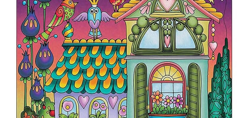 Color Your Dreams: A Journey Through the Whimsical Houses Coloring Book