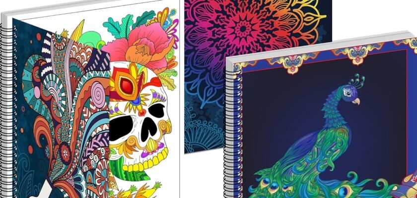 Color Your Stress Away: A Review of Three Therapeutic Adult Coloring Books