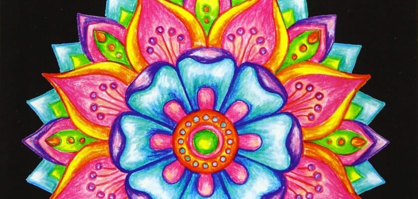 Coloring Away the Chaos: A Journey Through 100 Mandalas for Mindful Relaxation