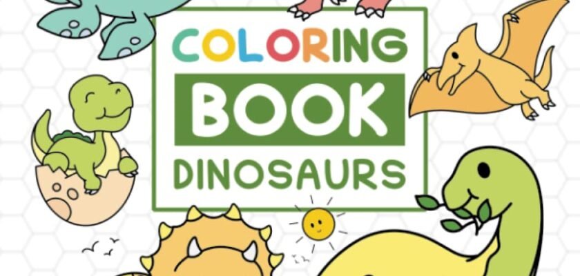 Dino-Mite Adventures: A Vibrant Journey Through Prehistoric Coloring Fun!