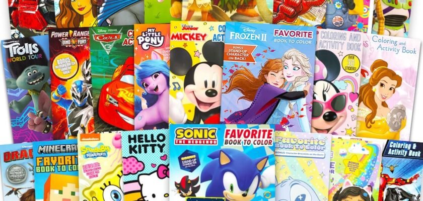 Unleashing Creativity: A Dive into the Beach Kids 24 Bulk Coloring Books Bundle