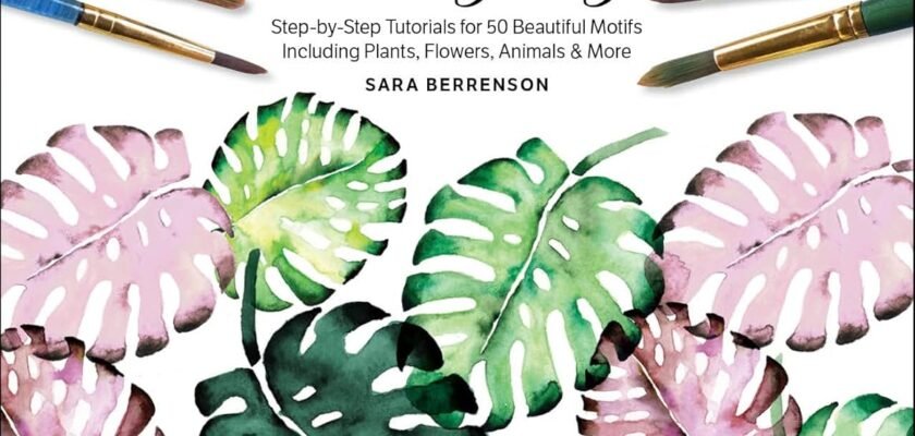 Unlocking Creativity: A Review of 'Watercolor the Easy Way' and Its 50 Inspiring Motifs